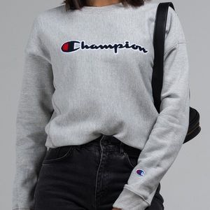 Grey Champion sweatshirt- Women’s